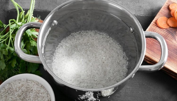 ماء طهو الأرز