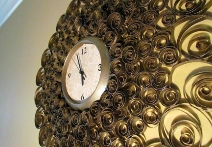 IFARASHA - صنع ساعة جدار من كرتونة لفائف المحارم