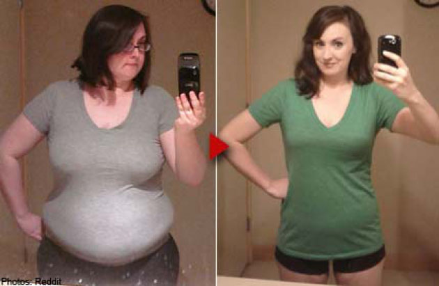 امرأة فقدت 40 كلغ من وزنها بثلاث تغييرات بسيطة-ifarasha