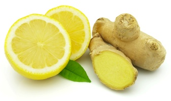 Ginger and lemon