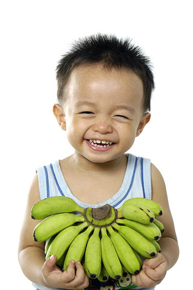 الأطعمة تزيد طول الأولاد - الموز - ifarasha