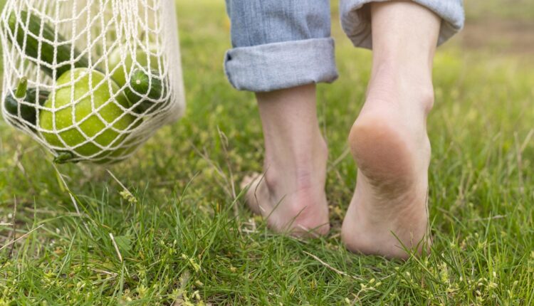 Dead cells in the feet